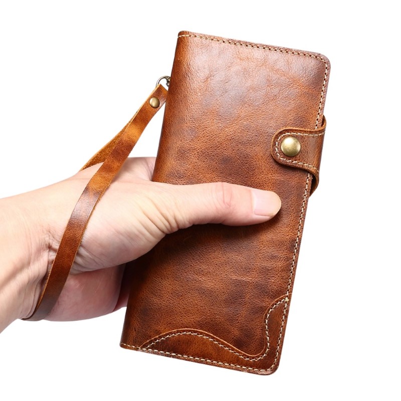 Puzdro kožené Denior na Samsung Galaxy S23 FE červené