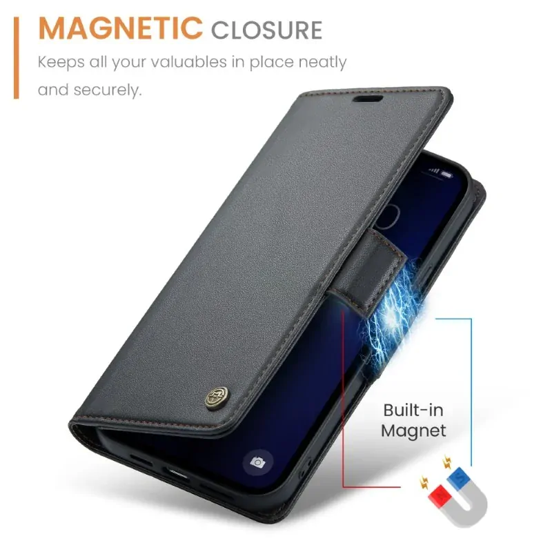 Púzdro na iPhone 13 Pro CASEME smooth čierne