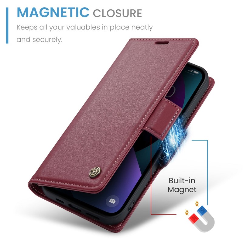 Púzdro na iPhone 13 CASEME smooth červené