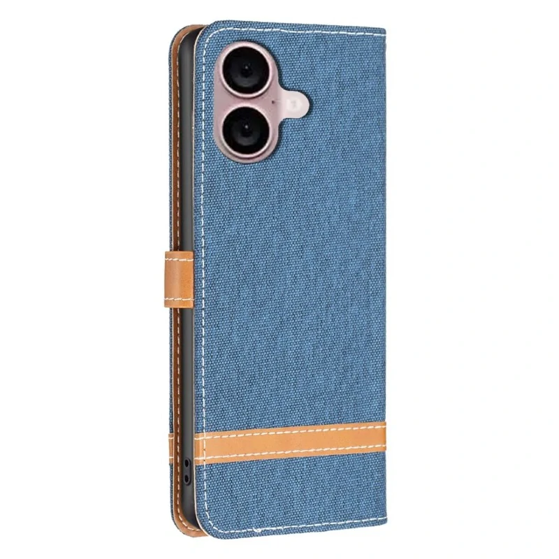 Puzdro na iPhone 16 Jeans modré