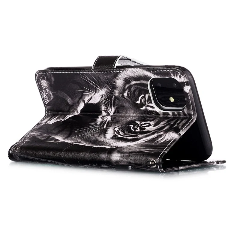 Puzdro pre iPhone 11 Tiger čierne