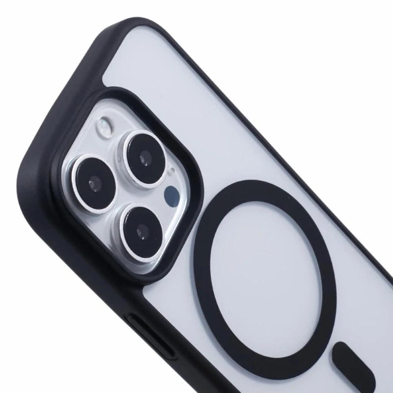 Kryt na iPhone 16 Pro Max matný s podporou MagSafe čierny