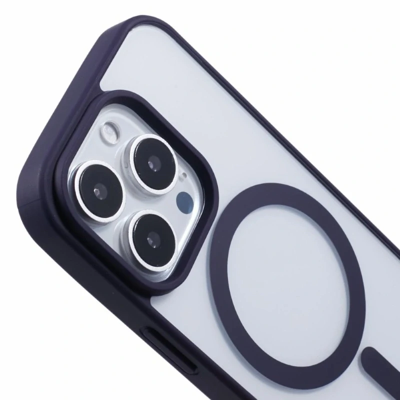 Kryt na iPhone 16 Pro Max matný s podporou MagSafe fialový