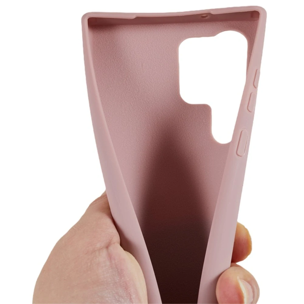 Kryt na Samsung Galaxy S25 Ultra gumový so šnúrkou na krk staroružový