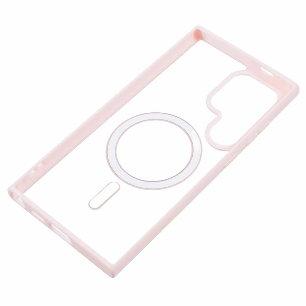 Kryt na Samsung Galaxy S23 Ultra matný s podporou MagSafe ružový