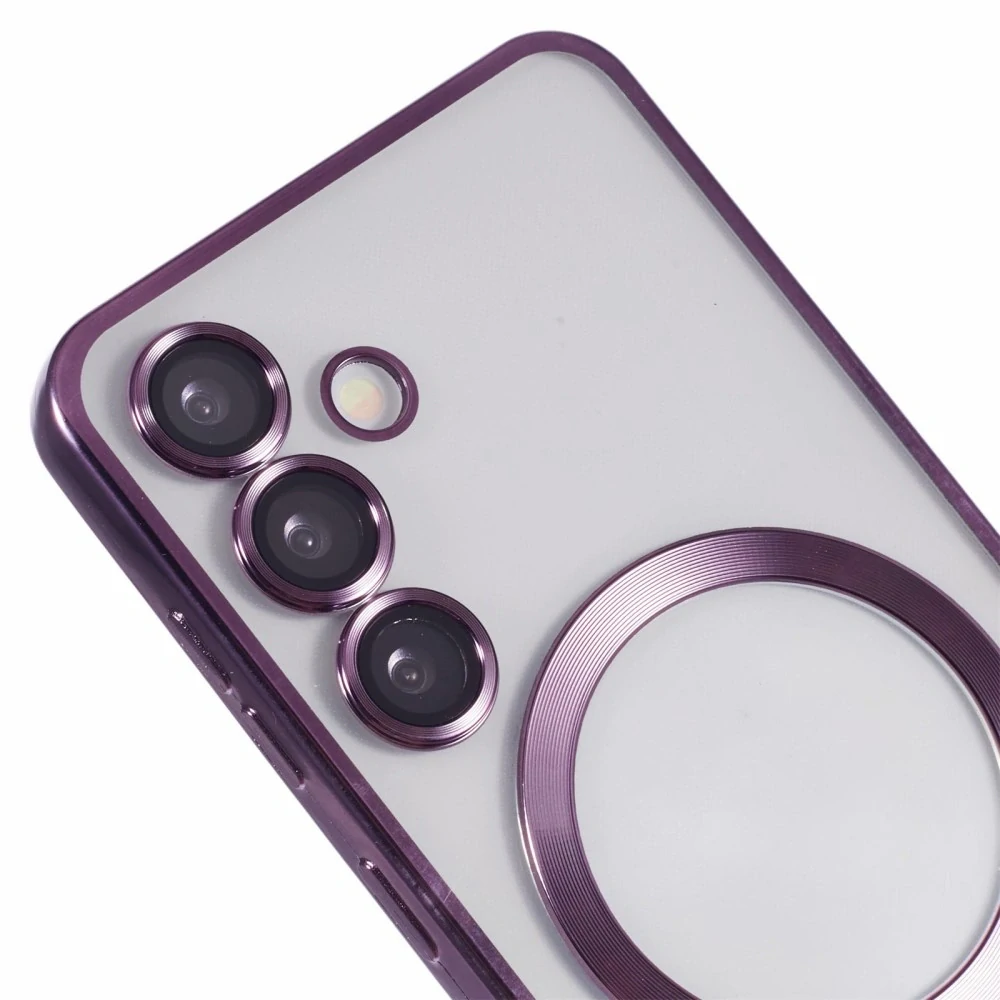 Kryt na Samsung Galaxy S24 s podporou MAGSAFE fialový