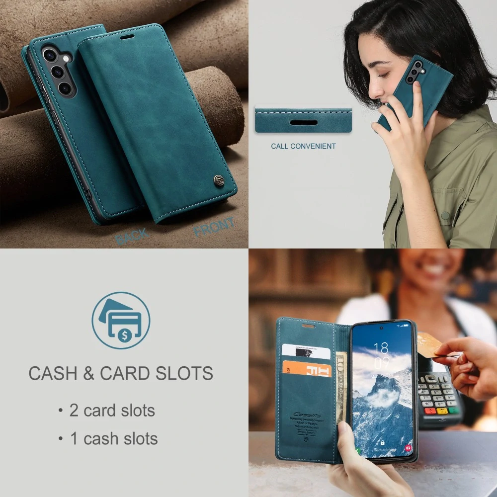 Puzdro na Samsung Galaxy S25 CASEME modré