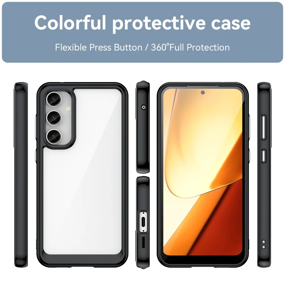 Kryt na Samsung Galaxy S23 FE odolný gumový čierny