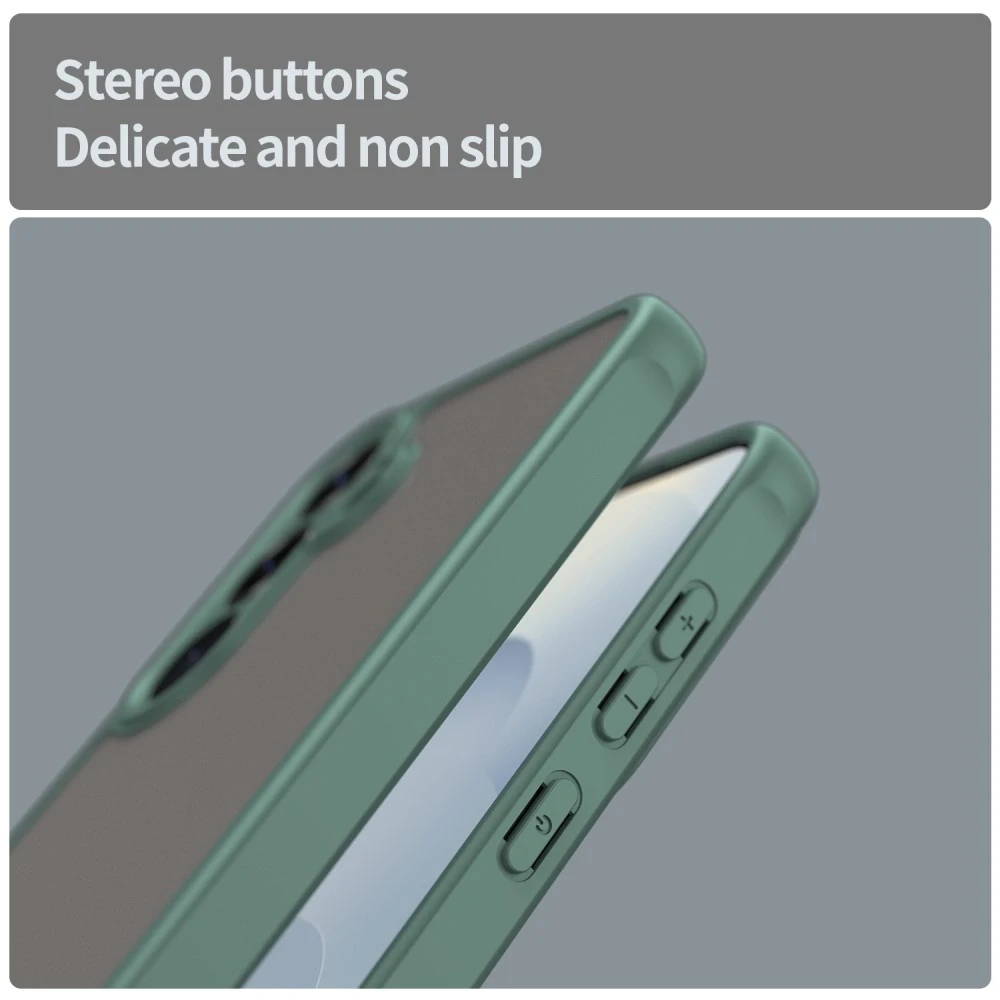 Kryt na Samsung Galaxy S25+ Frosted zelený