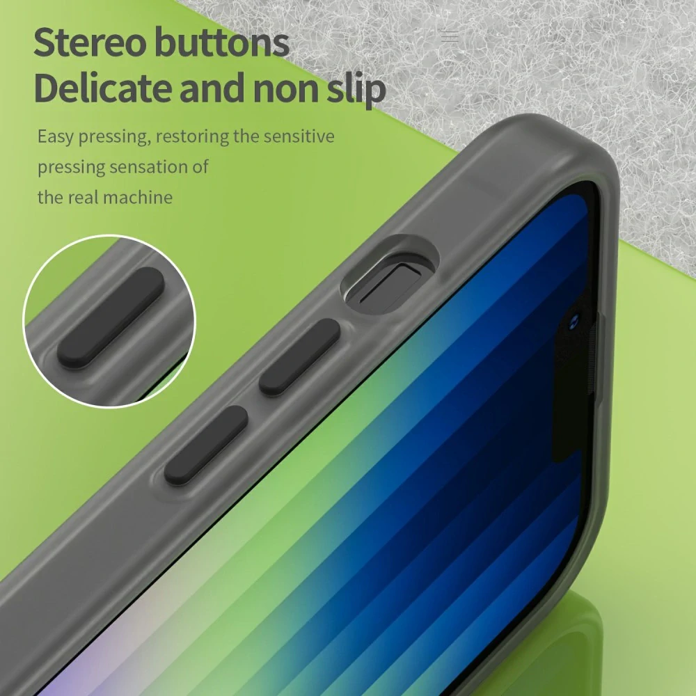 Kryt na iPhone 16E Candy s podporou MagSafe čierny
