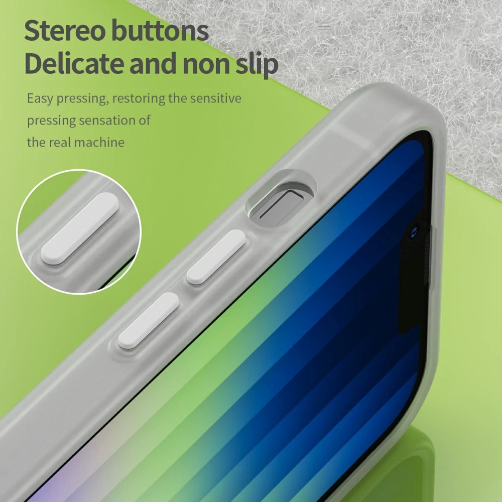 Kryt na iPhone 16E Candy s podporou MagSafe biely