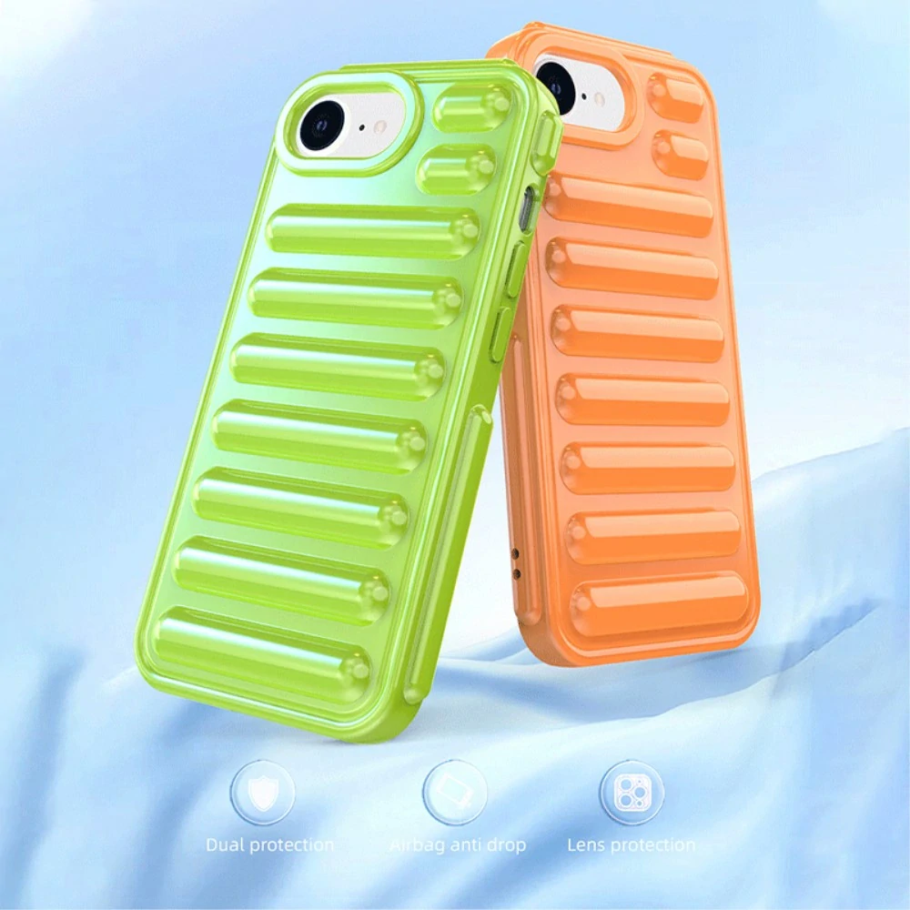 Kryt na iPhone 16E Capsule oranžový