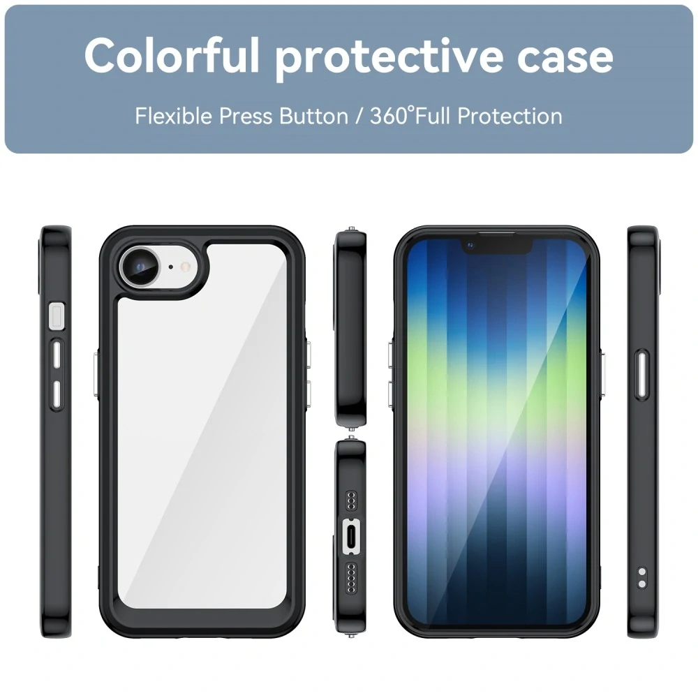 Kryt na iPhone 16E odolný čierny