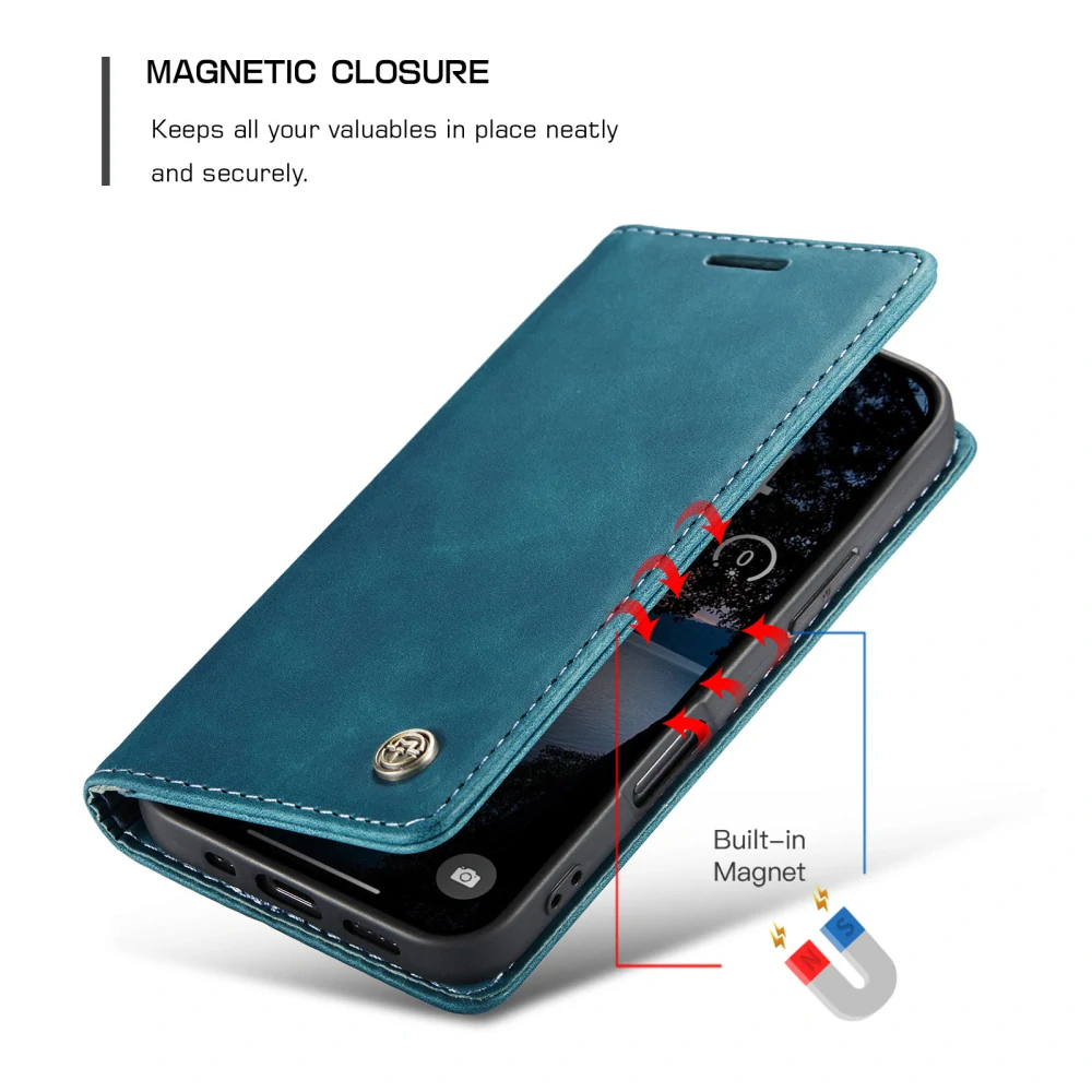 Puzdro CASEME pre iPhone 17 Pro Max modré