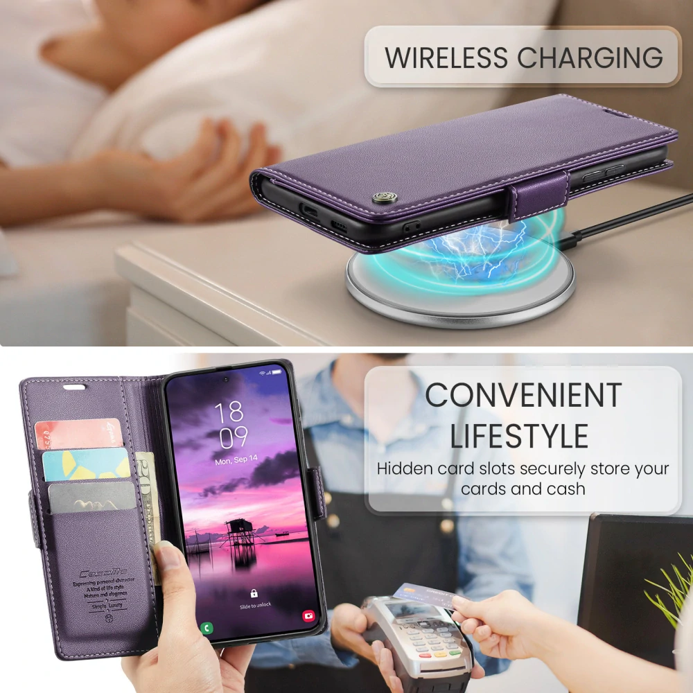 Puzdro na Samsung Galaxy S26 CASEME smooth fialové