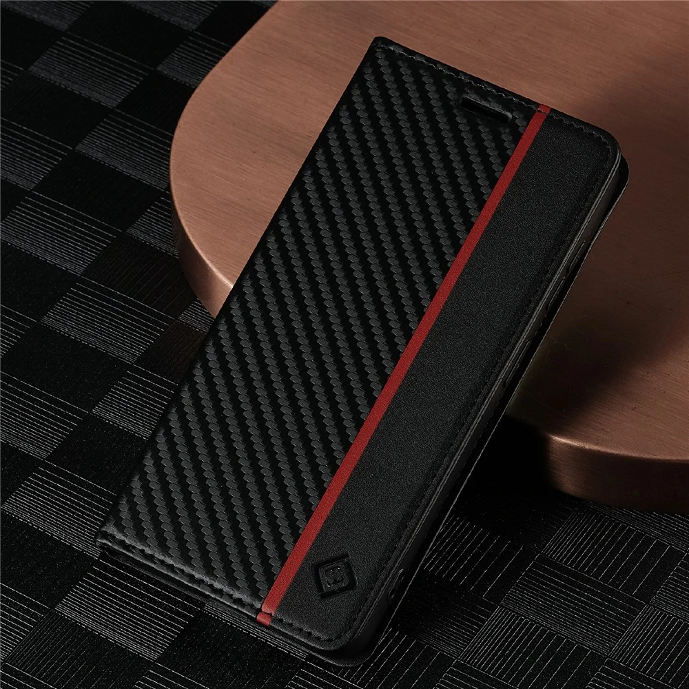 Puzdro na Samsung Galaxy S26 LC.IMEEKE Carbon vertical