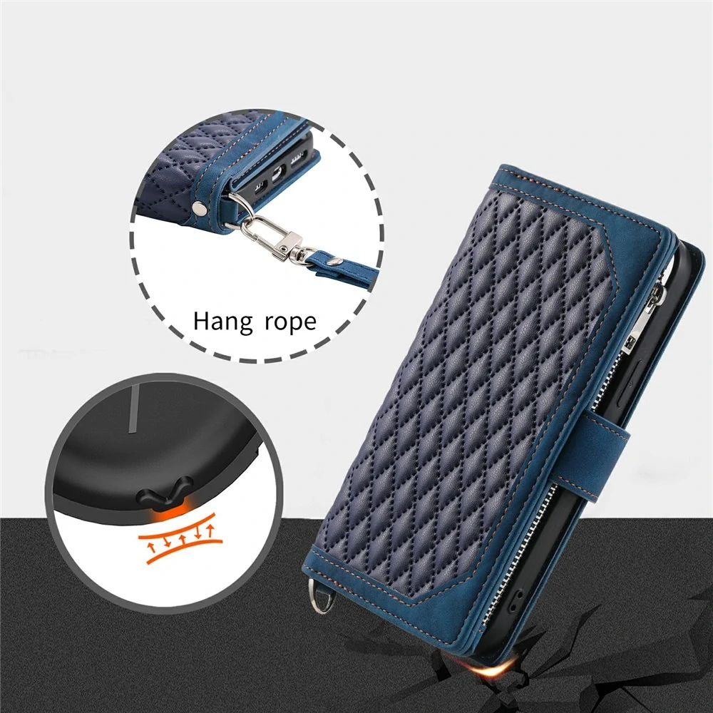 Puzdro na Samsung Galaxy S26 Ultra Luxury Double Layer modré