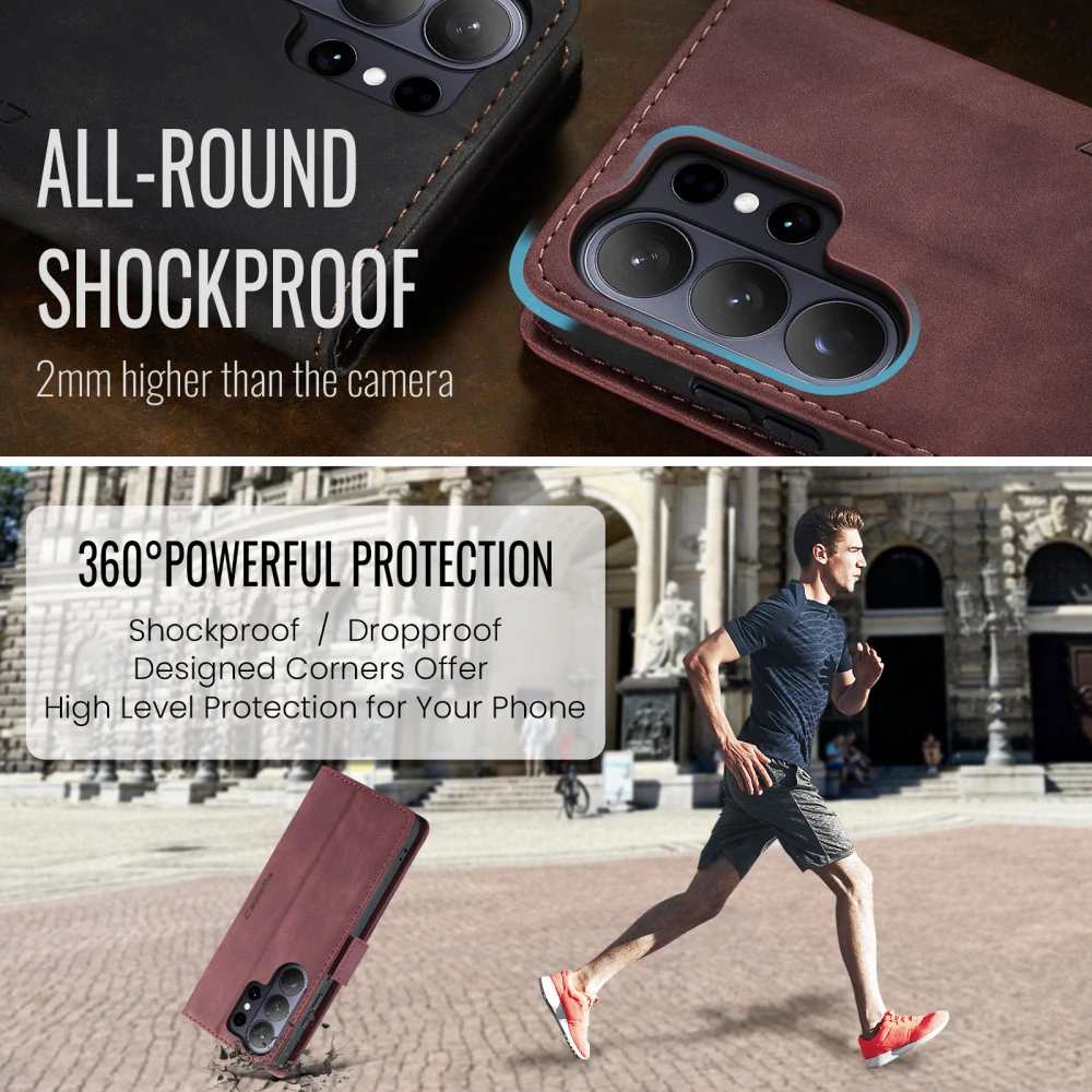 Puzdro na Samsung Galaxy S26 Ultra CASEME červené