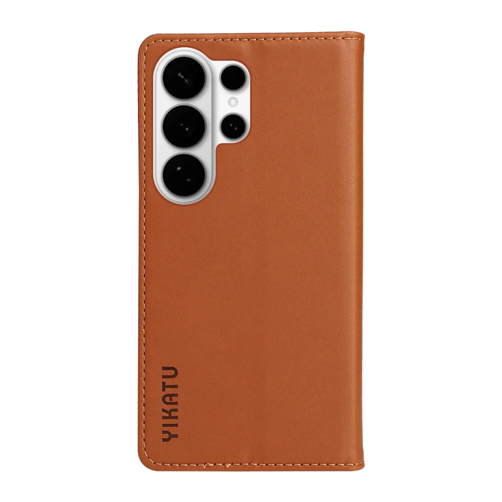 Puzdro na Samsung Galaxy S26 Ultra Yikatu hnedé
