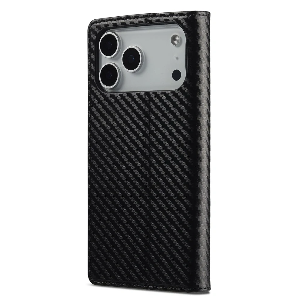 Puzdro pre iPhone 17 Pro LC.IMEEKE Carbon Vertical