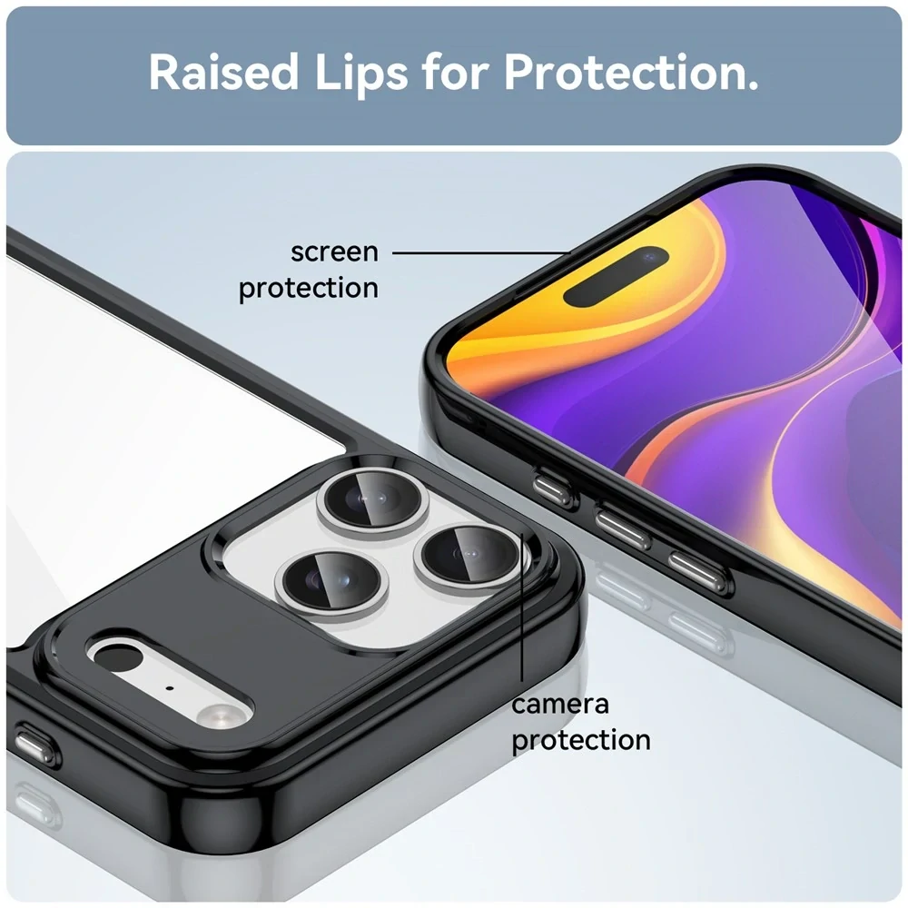 Kryt na iPhone 17 Pro Max odolný čierny
