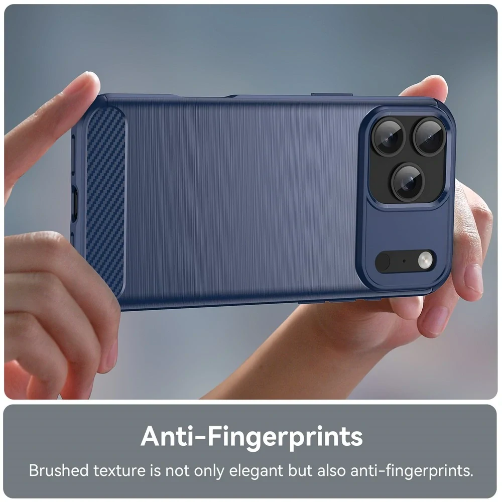 Kryt na iPhone 17 Pro Max Carbon modrý