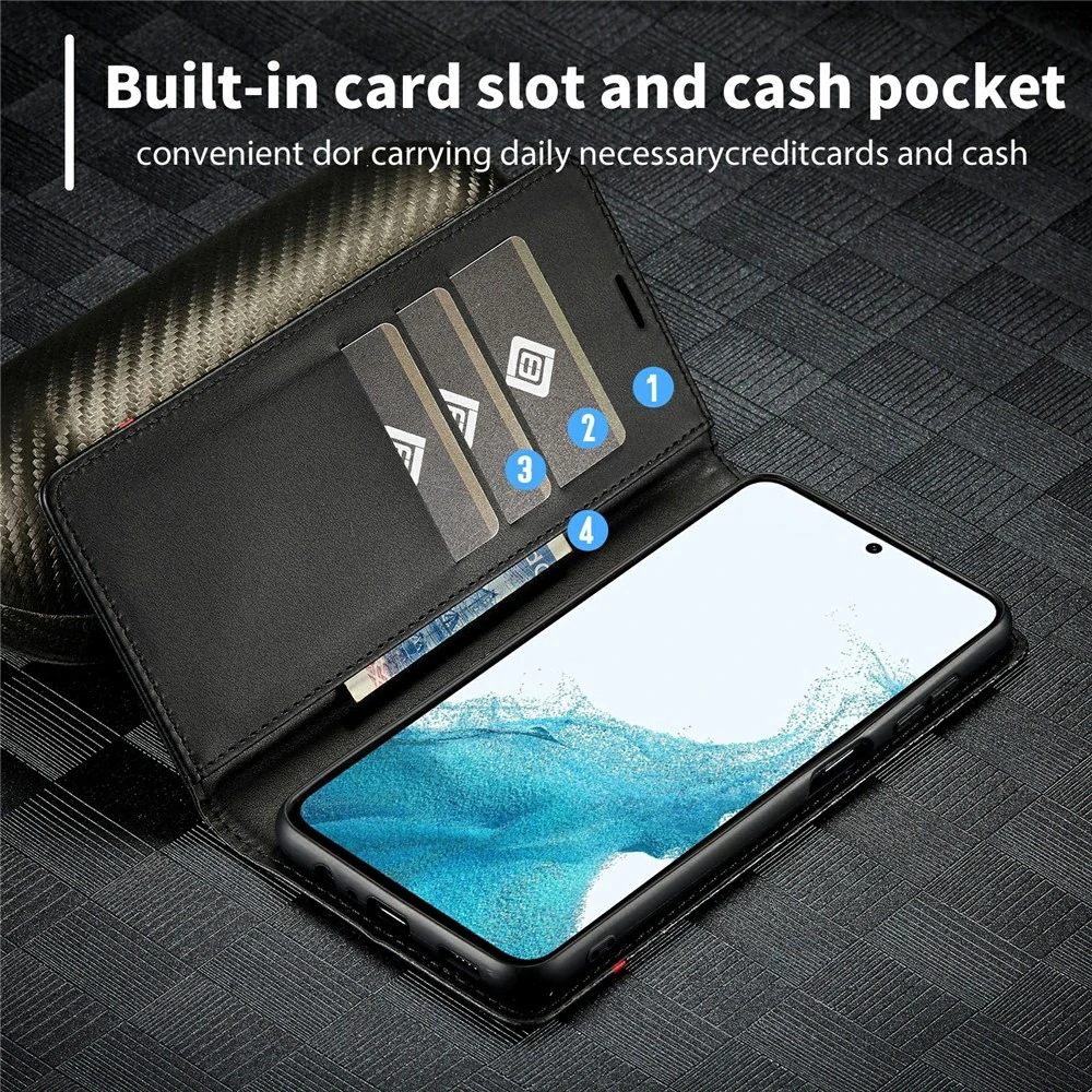 Puzdro na Samsung Galaxy S25 FE Carbon vertical