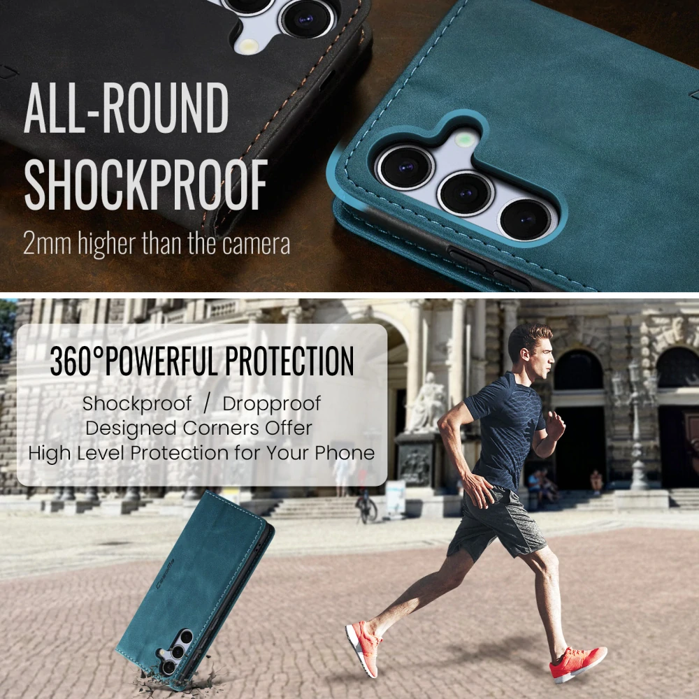 Puzdro na Samsung Galaxy S25 FE CASEME modré