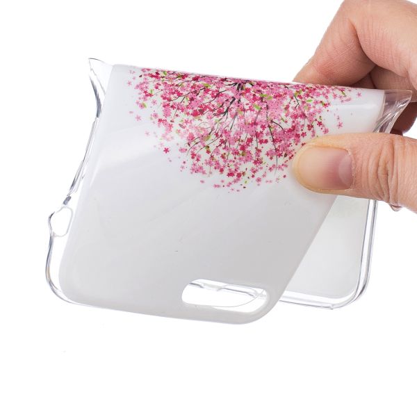 Kryt na iPhone 7 Plus / 8 Plus svietiaci Sakura & Cherry Blossom