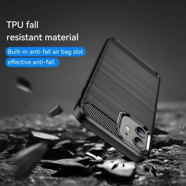 Kryt na iPhone 12 Mini Carbon čierny