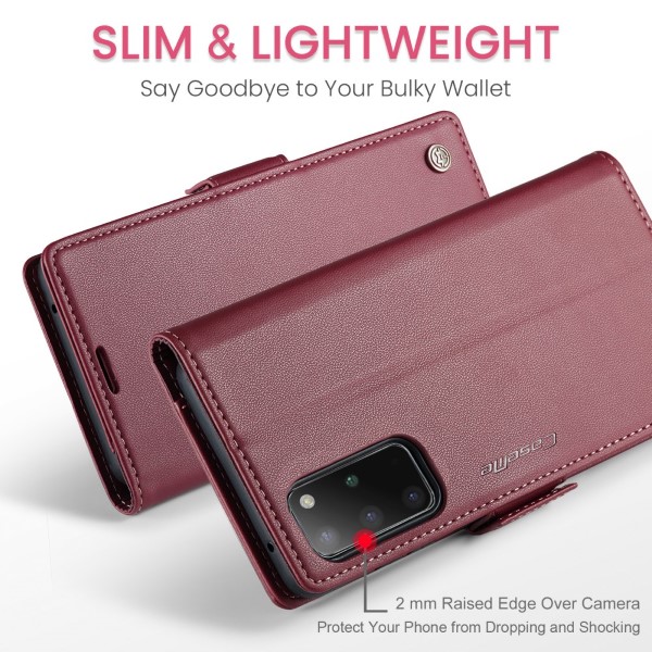 Puzdro na Samsung Galaxy S20 Plus CASEME smooth červené