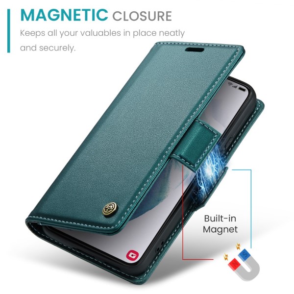 Puzdro na Samsung Galaxy S21 CASEME smooth zelené