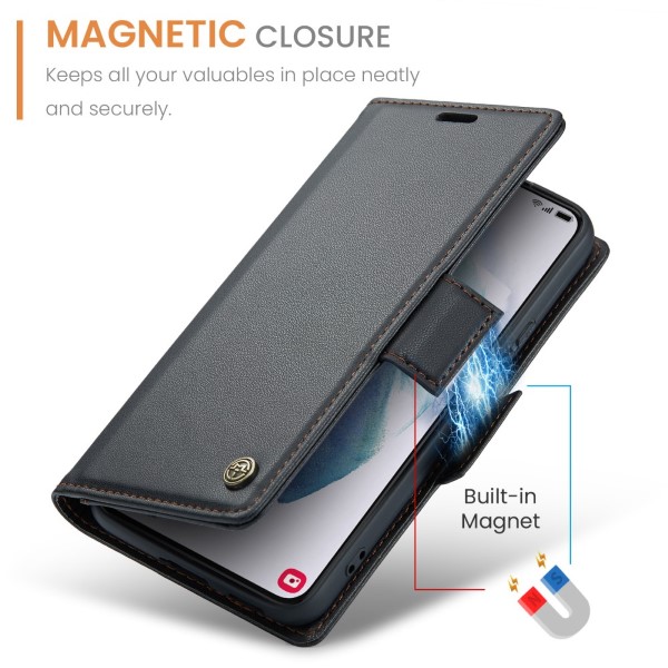 Puzdro na Samsung Galaxy S21 Plus CASEME smooth čierne