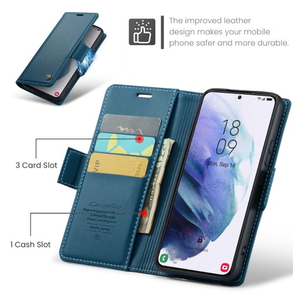 Puzdro na Samsung Galaxy S21 Plus CASEME smooth modré