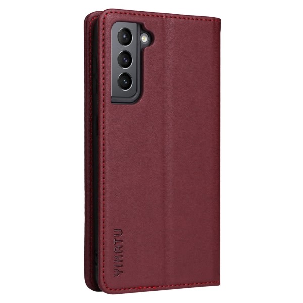 Puzdro na Samsung Galaxy S21 FE Yikatu červené