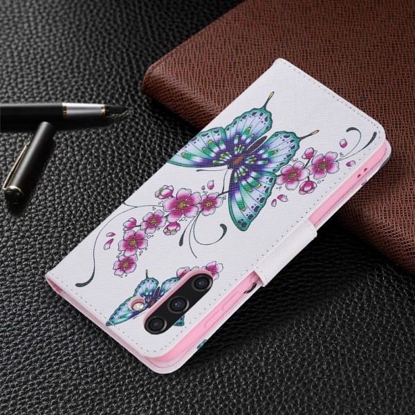 Puzdro na Samsung Galaxy S21 FE Motýľ bielej
