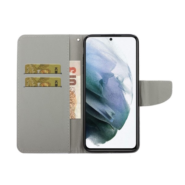 Puzdro na Samsung Galaxy S21 FE Mačiatko biele