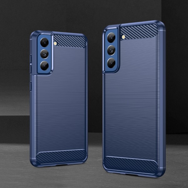 Kryt na Samsung Galaxy S21 FE Carbon modrý