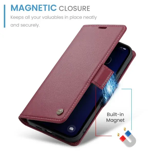 Púzdro na iPhone 13 Pro Max CASEME smooth červené