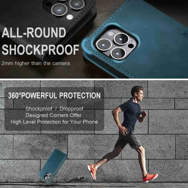 Púzdro na iPhone 13 Pro Max CASEME modré