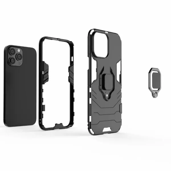 Kryt na iPhone 13 Pro Max odolný Finger čierny