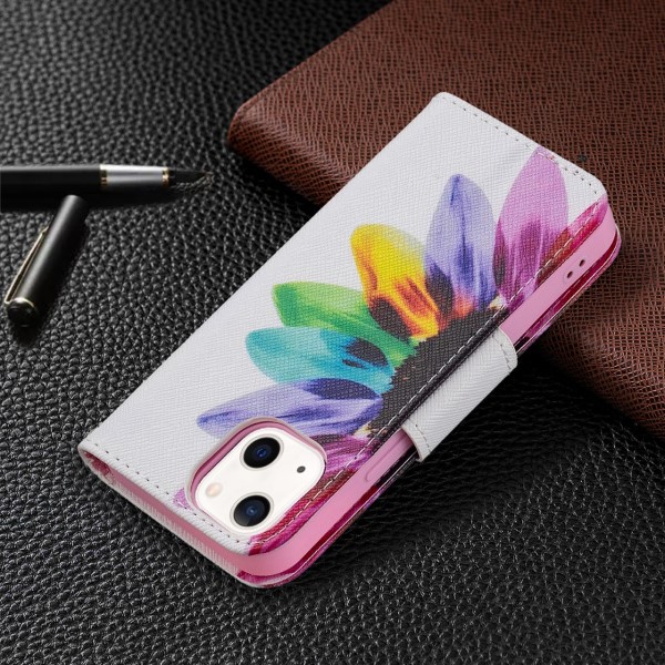 Púzdro pre iPhone 13 Mini Kytka biele