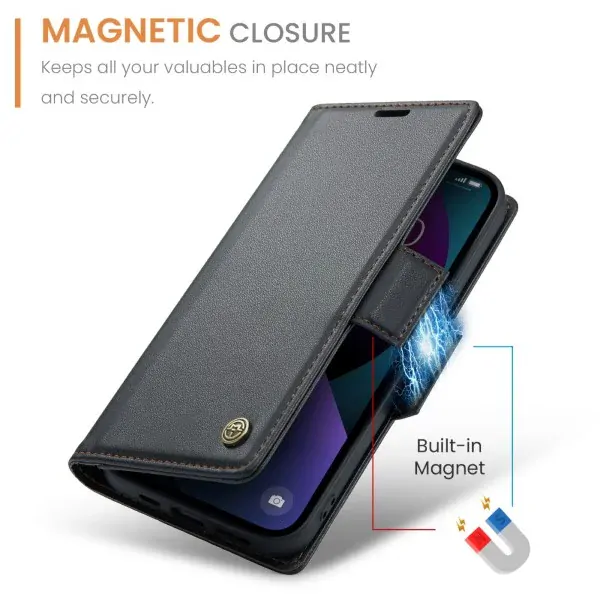 Púzdro na iPhone 14 Plus CASEME smooth čierne