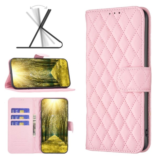Puzdro na iPhone 14 Plus Binfen ružové