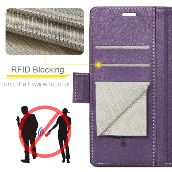 Puzdro na Samsung Galaxy S22 Plus CASEME smooth fialové