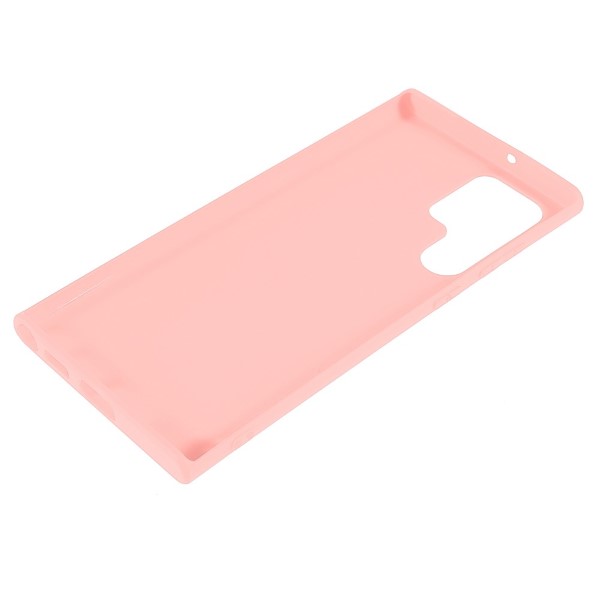 Kryt na Samsung Galaxy S22 Ultra Silikónový svetlo ružový