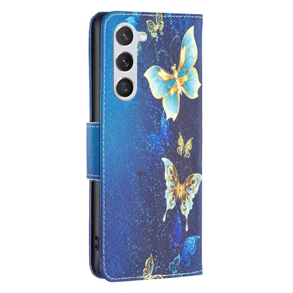 Puzdro na Samsung Galaxy S23 Motýľ modré