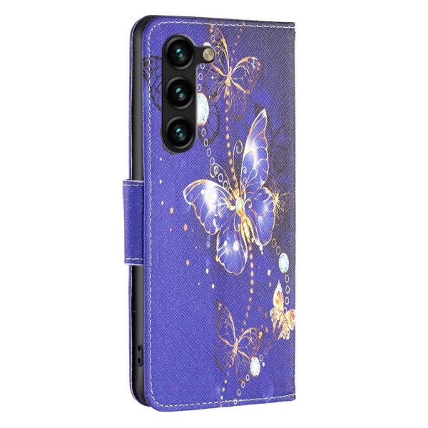 Puzdro na Samsung Galaxy S23 Plus Motýľ fialovej