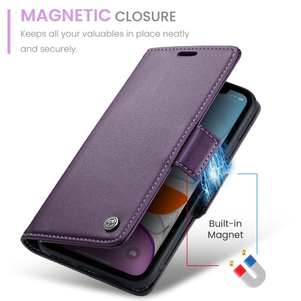 Púzdro pre iPhone 11 CASEME Smooth fialové