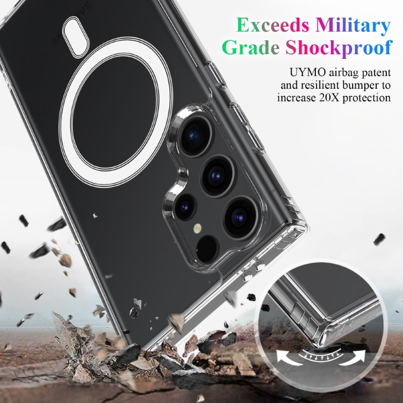 Kryt na Samsung Galaxy S24 Ultra gumový Magnetic (podpora MagSafe)